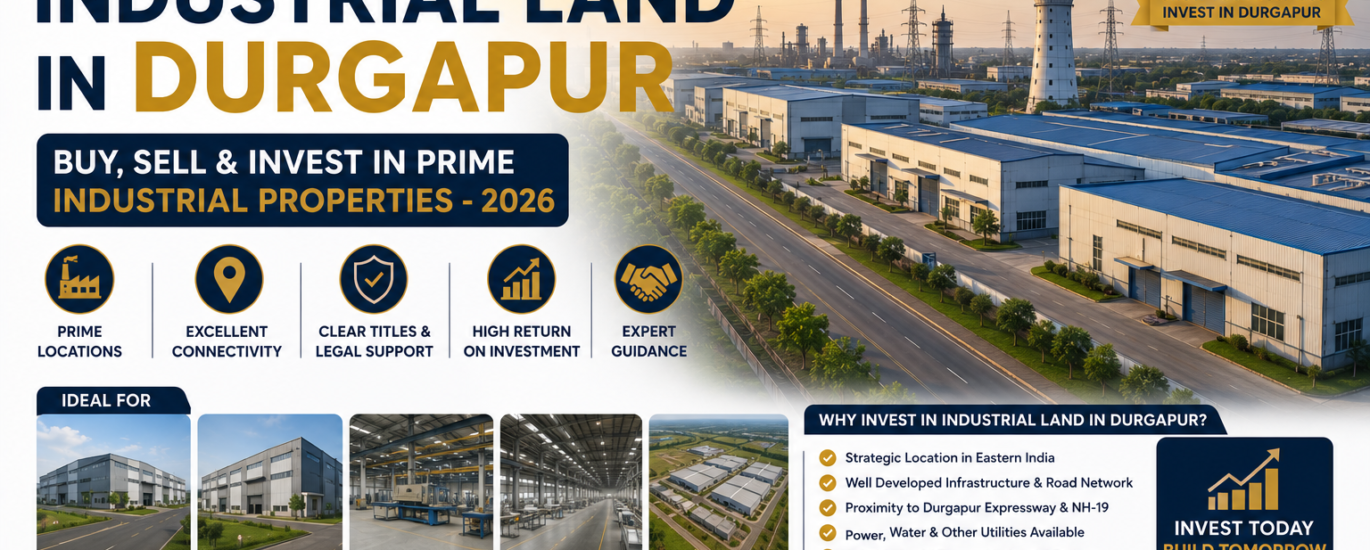 Industrial Land in Durgapur – Buy, Sell & Invest in Prime Industrial Properties - 2026