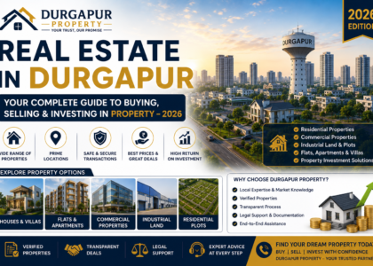 Real Estate in Durgapur – Your Complete Guide to Buying, Selling & Investing in Property - 2026