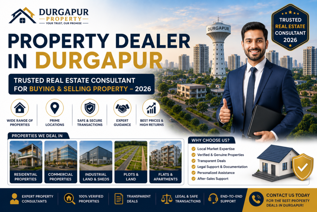 Property Dealer in Durgapur – Trusted Real Estate Consultant for Buying & Selling Property - 2026