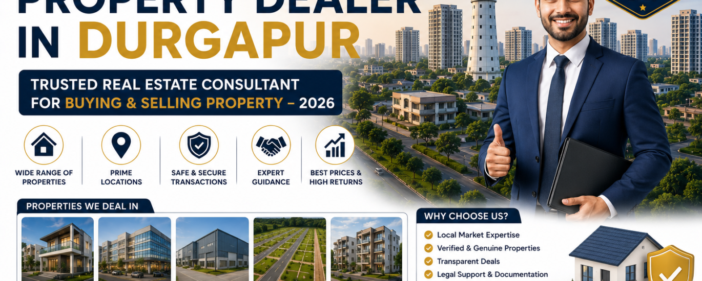Property Dealer in Durgapur – Trusted Real Estate Consultant for Buying & Selling Property - 2026