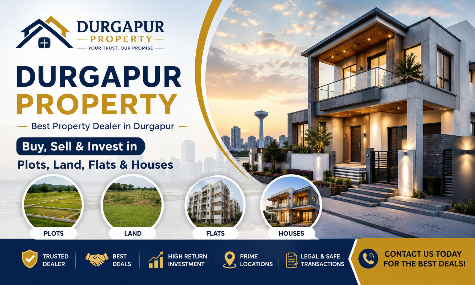 Durgapur Property | Best Property Dealer in Durgapur | Buy, Sell & Invest in Plots, Land, Flats & Houses