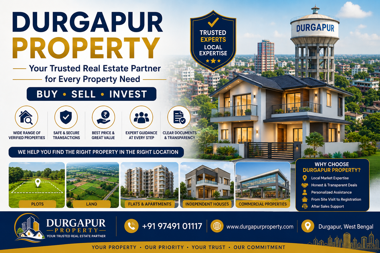Durgapur Property – Your Trusted Real Estate Partner for Every Property Need
