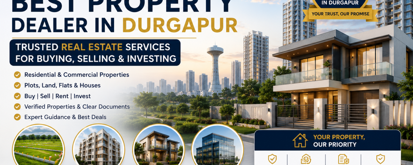 Best Property Dealer in Durgapur – Trusted Real Estate Services for Buying, Selling & Investing