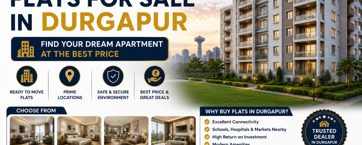 Flats for Sale in Durgapur – Find Your Dream Apartment at the Best Price - 2026