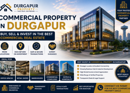 Commercial Property in Durgapur – Buy, Sell & Invest in the Best Commercial Real Estate - 2026