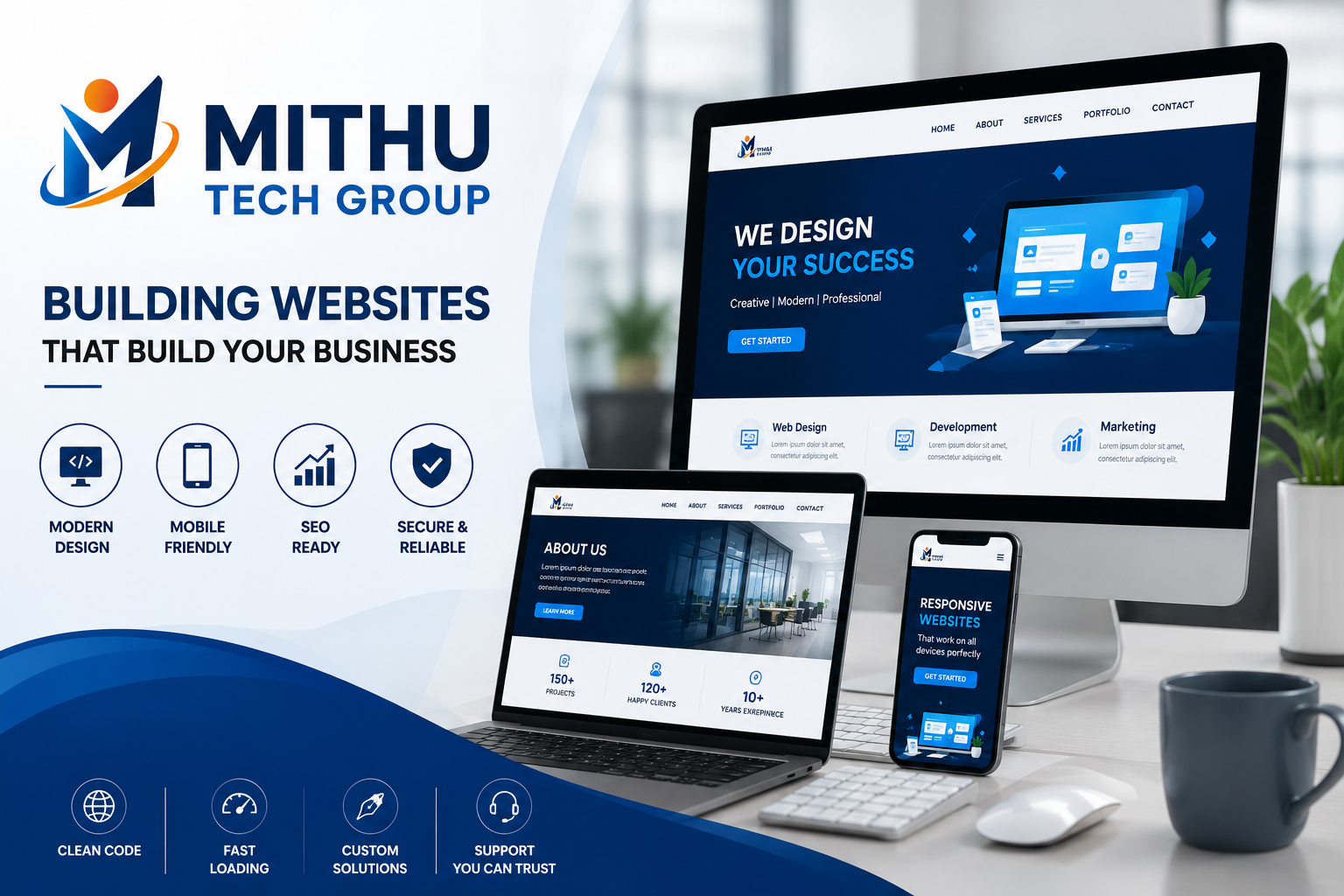 Best Website Developer in Durgapur | Website Design Company | Web Development Services | Mithu Tech Group - 2026