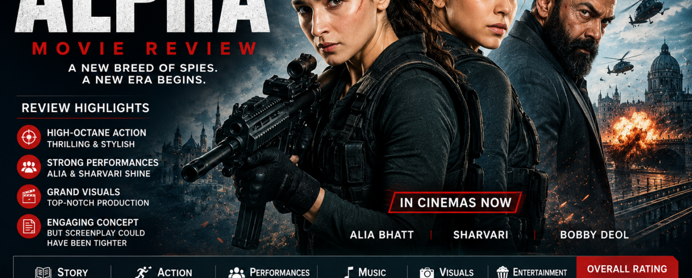 Alpha (2026) Movie Review – Story, Cast, Performance, Rating & Complete Review