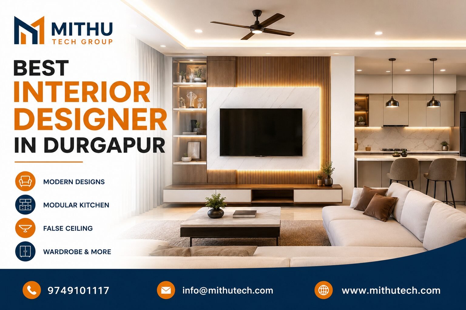 Best Interior Designer in Durgapur | Mithu Tech Group