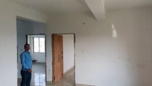 2 BHK ready to move flat interior in Durgapur