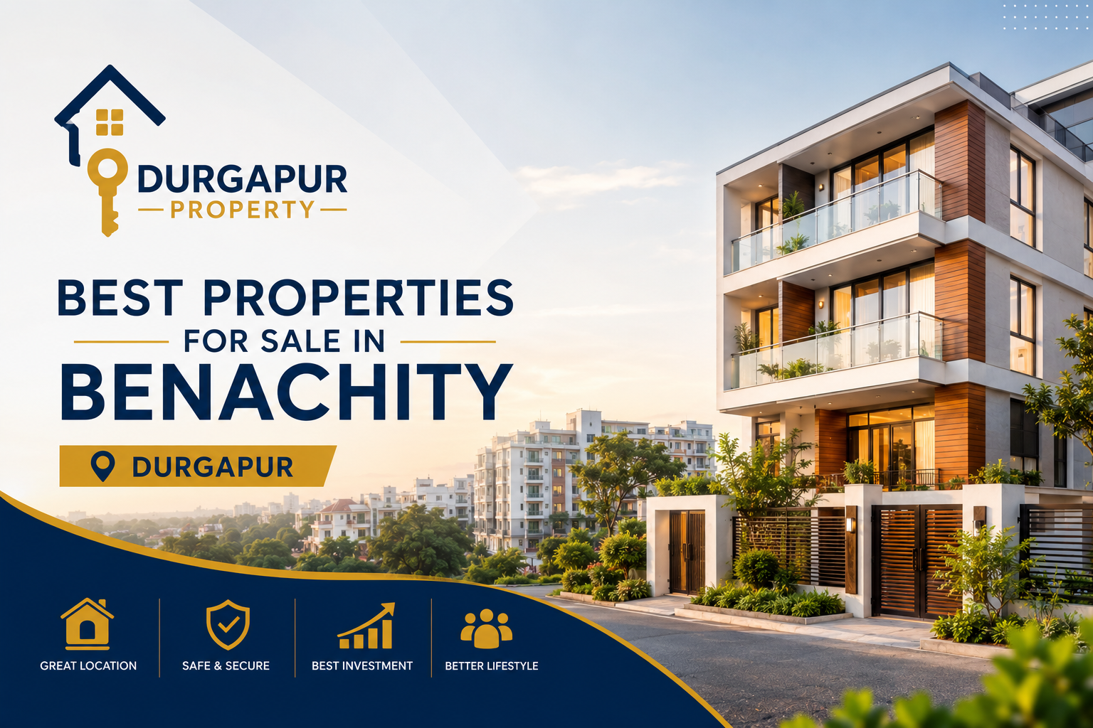 Best Properties for Sale in Benachity, Durgapur – Complete 2026 Buying Guide