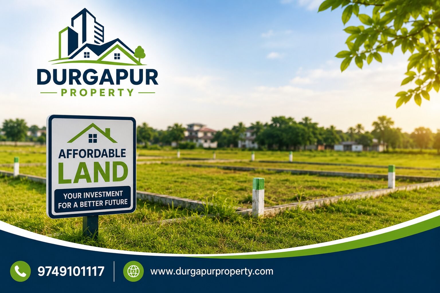 Cheapest Land in Durgapur Under ₹10 Lakhs | Buy Affordable Plots - 2026