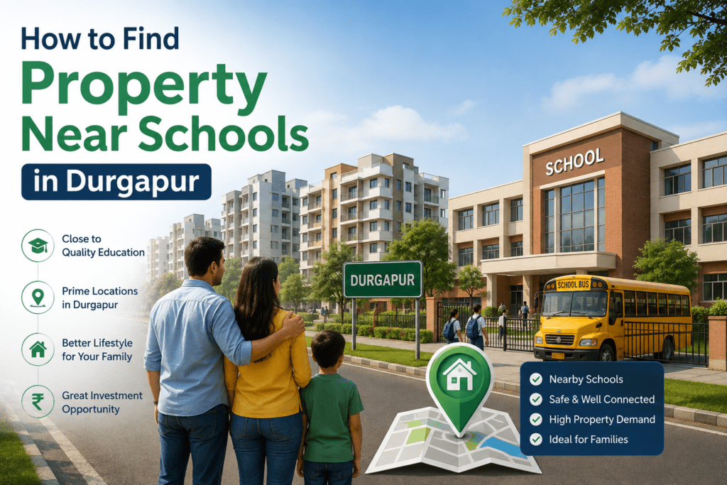How to Find Property Near Schools in Durgapur