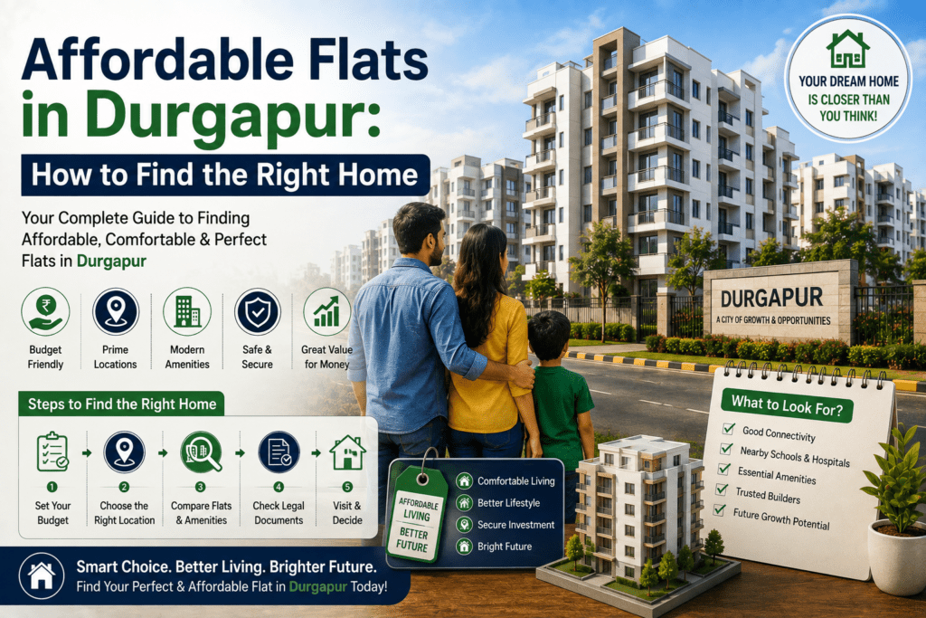 Affordable Flats in Durgapur: How to Find the Right Home