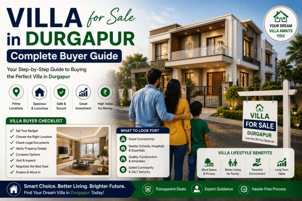Villa for Sale in Durgapur: Complete Buyer Guide