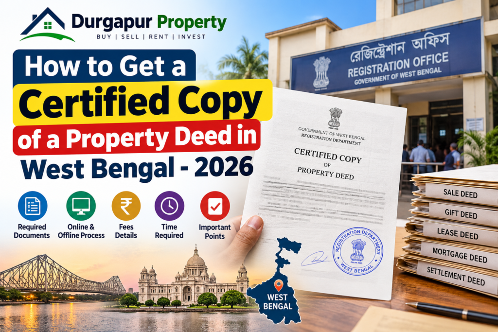 How to Get a Certified Copy of a Property Deed in West Bengal – 2026