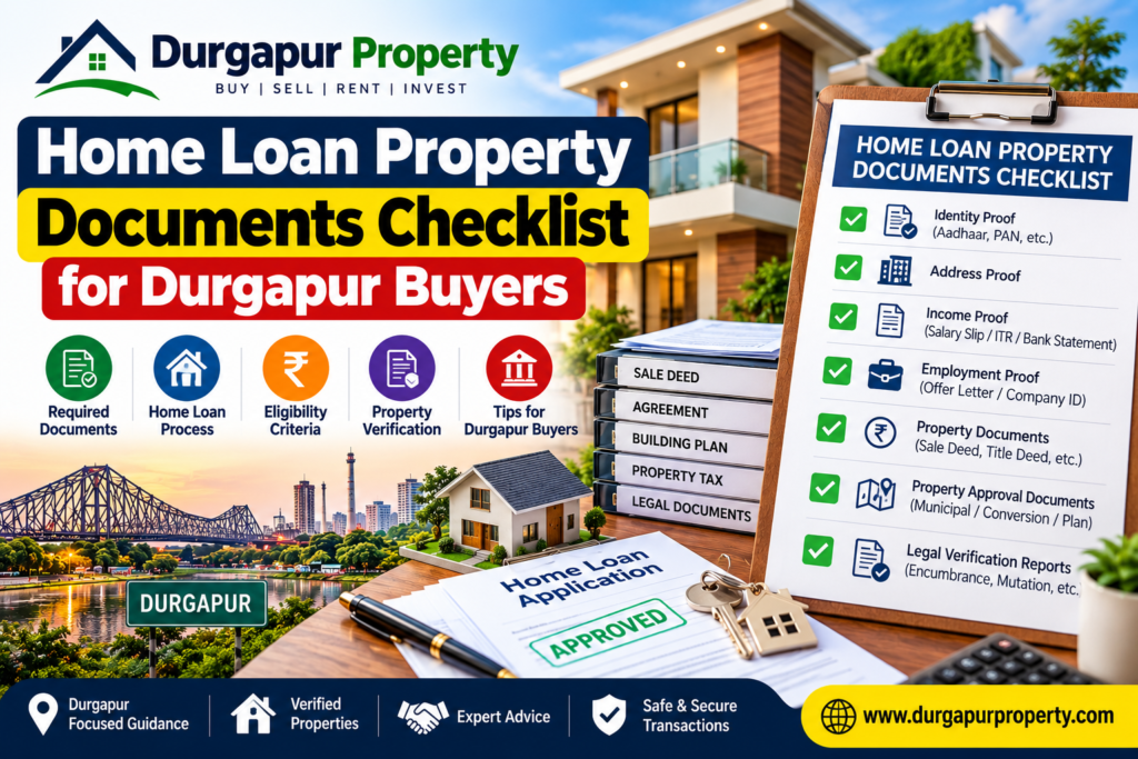 Home Loan Property Documents Checklist for Durgapur Buyers