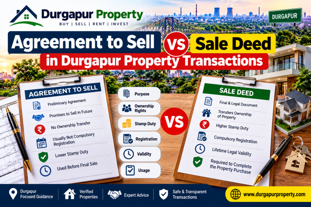 Agreement to Sell vs Sale Deed in Durgapur Property Transactions