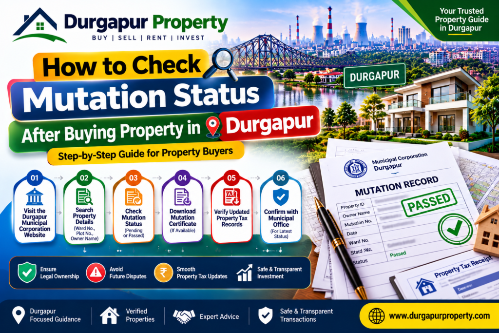 How to Check Mutation Status After Buying Property in Durgapur