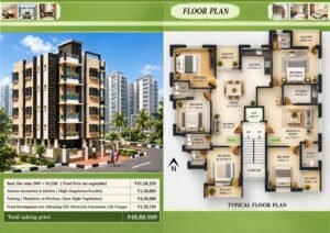 2BHK 969 SqFT for Sale 54 FT Ready to Move in Premium Propety photo 10