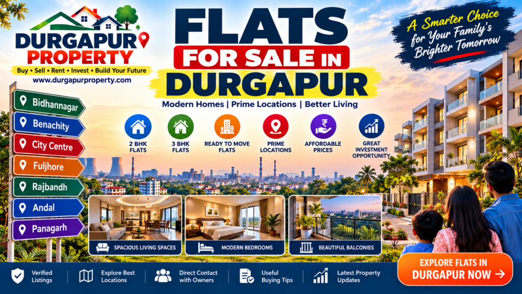 Flats for Sale in Durgapur: Best Locations, Prices, Buying Tips and Complete Property Guide