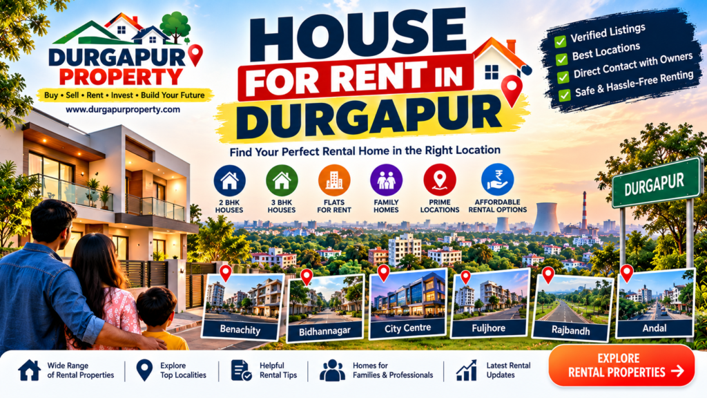 House for Rent in Durgapur: Areas, Prices & Rental Guide